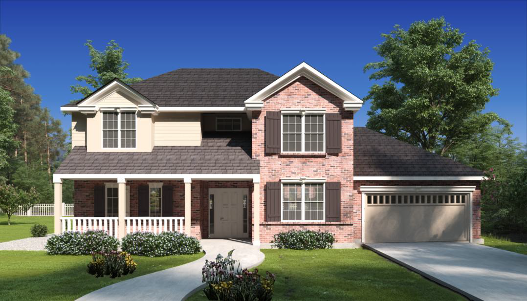 Image of a Paso Fino style house, featuring Chisholm Trace and highlighting website services.