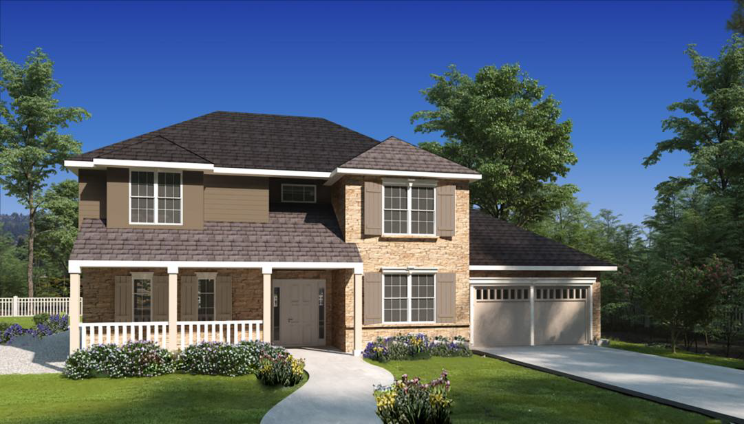 Image of a Paso Fino style house, featuring Chisholm Trace and highlighting website services.
